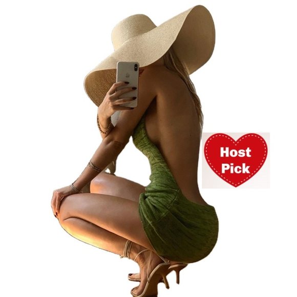 Sexy Backless Halter Dress - Bodycon Micro Mini Dress - Picture 5 of 16